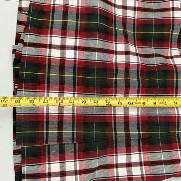 Dennis Uniform Bruce Plaid Skort Skirt J5 Junior Double Tab Multicolor NWT - Picture 6 of 8